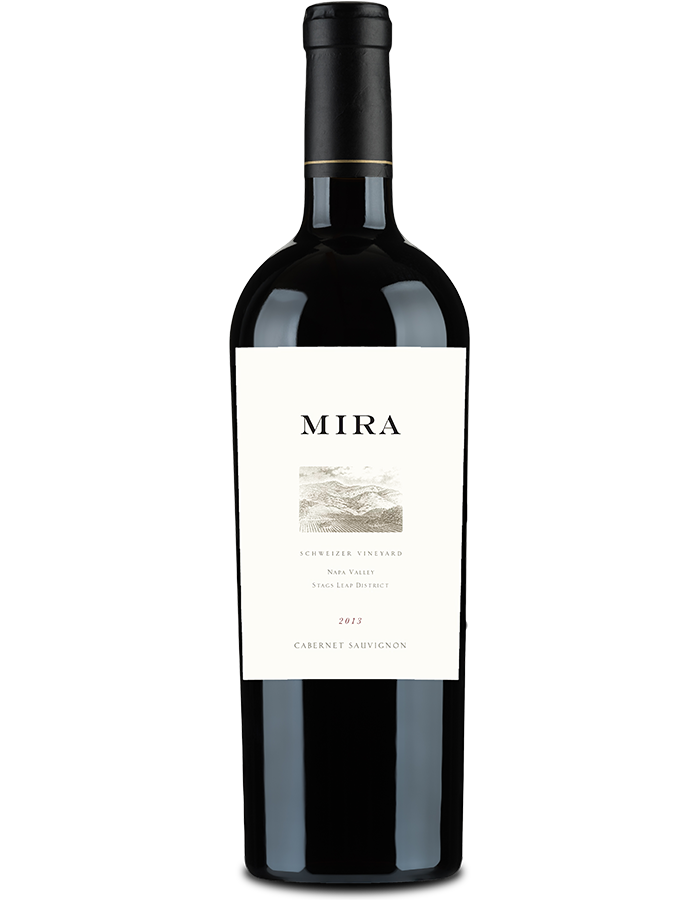 LIBRARY - Mira Cabernet Sauvignon Schweizer Vineyard 2013 6 Bottle Wood Box Set